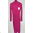 Elegantes Damenkleid mit langen Ärmeln (S/M EINHEITSGRÖSSE) ITALIAN FASHION IMPBB23B20866