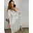 Tunika / Bluse Langarm Damen Oversized (3XL / 4XL ONE SIZE) ITALIAN FASHION IMWQ2191650