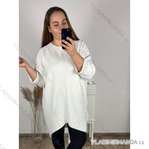 Tunika Oversize Langarm Damen Oversized (2XL / 3XL ONE SIZE) ITALIAN FASHION IM321551