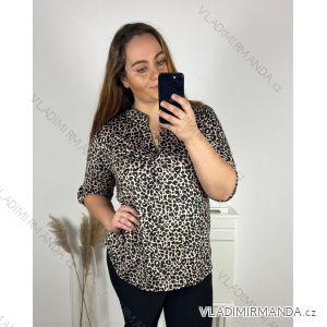 Langarm-Tunika für Damen (2XL/3XL ONE SIZE) ITALIAN FASHION IM323KESY