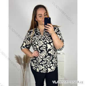 Langarm-Tunika für Damen (2XL/3XL ONE SIZE) ITALIAN FASHION IM323KESY