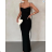 Langes elegantes Damenkleid mit Trägern (S/M ONE SIZE) ITALIAN FASHION IMPLP2330000125