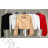 Langärmliges Crop-Top-Shirt für Damen (S/M ONE SIZE) ITALIAN FASHION IMPLP2326007075