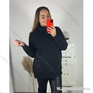 Langarm-Sweatshirt für Damen (S/M EINHEITSGRÖSSE) ITALIAN FASHION IMC23KARIN