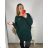 Pullover Oversize Langarm Damen Oversized (XL / 2XL ONE SIZE) ITALIAN MODA IM721350