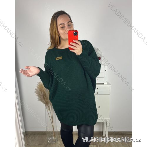 Pullover Oversize Langarm Damen Oversized (XL / 2XL ONE SIZE) ITALIAN MODA IM721350