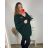 Pullover Oversize Langarm Damen Oversized (XL / 2XL ONE SIZE) ITALIAN MODA IM721350 4XL / 5XL rot