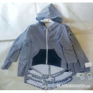 Sweatshirt Baby Mädchen mit Kapuze (4-14 Jahre) ITALIENISCHE MUTTER 857IMM
