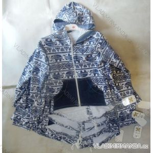 Sweatshirt Baby Mädchen mit Kapuze (4-14 Jahre) ITALIENISCHE MUTTER 857-1IMM
