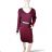 Langärmeliges Strickkleid für Damen (M/L EINHEITSGRÖSSE) ITALIAN FASHION IMD23811