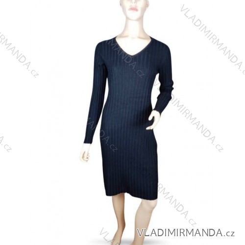 Sommerkleid Carmen aus Musselin für Damen (Einheitsgröße S/M) ITALIAN FASHION IMWE231506 schwarz S/M