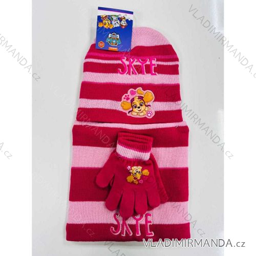 Set aus Winter-Finger-Micky-Maus-Mütze und Handschuhen für Kinder und Jungen (EINHEITSGRÖSSE) SETINO HW4074