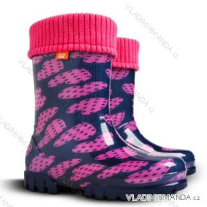 Gummistiefel isolierte Kinder (20-27) DEMAR TWISTER LUX PRINT V
