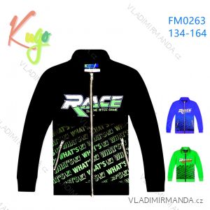 Warmes Mädchen-Sweatshirt mit Reißverschluss (134-164) KUGO FM0263