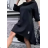 Langärmeliges Sweatshirt-Kleid für Damen (Einheitsgröße S/M/L) ITALIAN FASHION IMPLI2430860