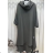 Langärmeliges Sweatshirt-Kleid für Damen (Einheitsgröße S/M/L) ITALIAN FASHION IMPLI2430860