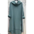 Langärmeliges Sweatshirt-Kleid für Damen (Einheitsgröße S/M/L) ITALIAN FASHION IMPLI2430860