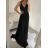 Langes, elegantes, lässiges Kurzarmkleid für Damen (M/L EINHEITSGRÖSSE) ITALIAN FASHION IM42380566 dunkles Altrosa M / L