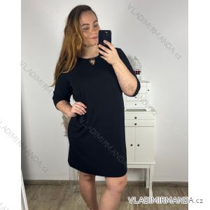 Kurzarmkleid für Damen in Übergröße (L-3XL) POLISH FASHION PMF20013