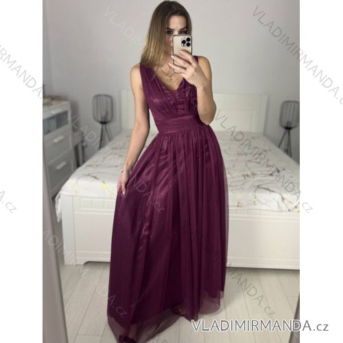 Kleid klassische Kurzarm Frauen (Uni S / M) ITALIAN FASHION IMC20203