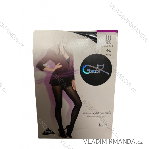 Damenstrumpfhose 40DEN (S,M,L) DPP GATTA GATT24LAURA -   schwarz -   M