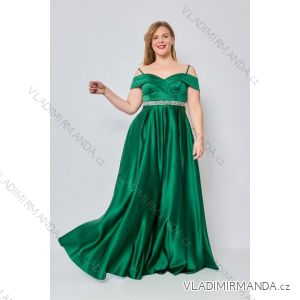 Langes, elegantes Party-Carmen-Kleid für Damen, Übergröße (4248) FRENCH FASHION FMPEL23PATRICIAQS