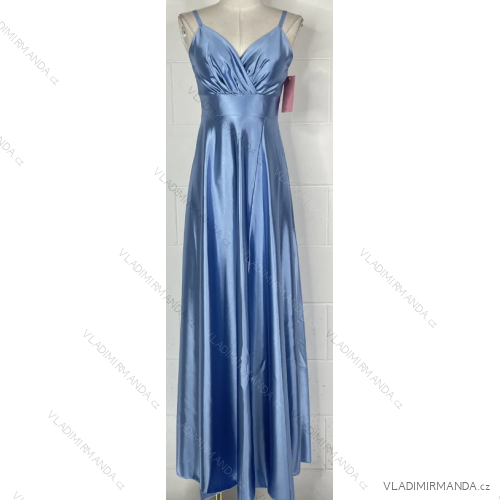 Elegantes Sommerkleid mit glitzernden Pailletten für Damen (Einheitsgröße S/M) ITALIAN FASHION IMPBB23O3837