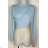 Langärmliges Crop-Top für Damen (Einheitsgröße S/M) ITALIAN FASHION IMPBB23B10882