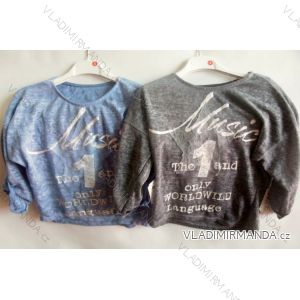 T-Shirt kurz 3/4 Ärmel Teenager Mädchen (4-14 Jahre) ITALIENISCHE MLADA Fashion 0216IMM
