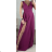 Langes, elegantes, ärmelloses Partykleid für Damen (S/M EINHEITSGRÖSSE) ITALIAN FASHION IMPBB2480872bl