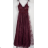 Elegantes Sommerkleid mit glitzernden Pailletten für Damen (Einheitsgröße S/M) ITALIAN FASHION IMPBB23O3837