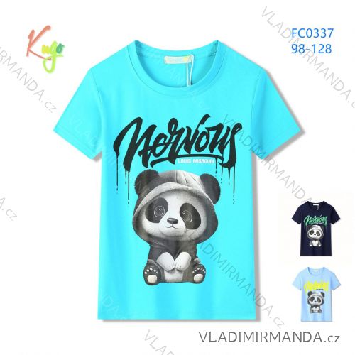 T-Shirt Kurzarm Kinder Jungen (98-128) KUGO HC0699