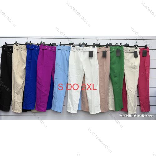 Damenhose mit langen Taschen (S/M EINHEITSGRÖSSE) ITALIAN FASHION IMWKK232876