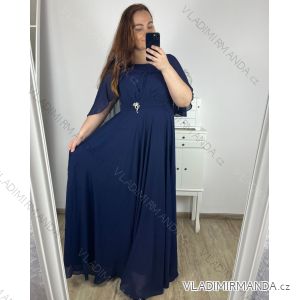 Kurzärmliges Partykleid für Damen in Übergröße (XL/2XL EINHEITSGRÖSSE) ITALIAN FASHION IMPSH23C641