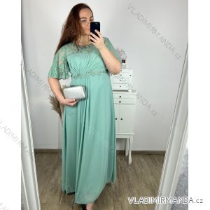 Langes, langärmliges Partykleid für Damen (Einheitsgröße S/M) ITALIAN FASHION IMM23056