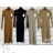 Langes Sommer-Kurzarmkleid für Damen (S / M ONE SIZE) ITALIAN FASHION IMWC222525 -   hnědá camel -   S / M