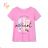 T-Shirt Kurzarm Kinder Jugend Mädchen (116-146) KUGO WT0890