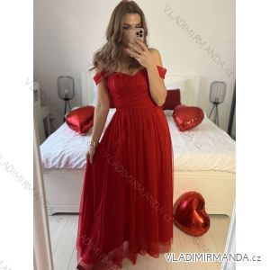 Langes, elegantes Partykleid für Damen (Einheitsgröße S/M) ITALIAN FASHION IM923MARINA