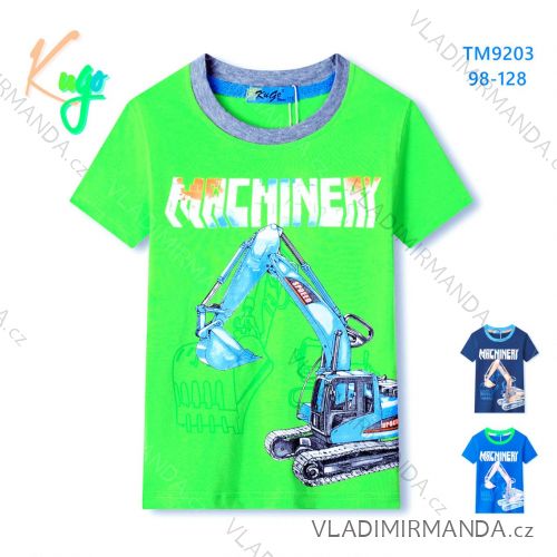 T-Shirt Kurzarm Kinder Jungen (98-128) KUGO HC0699