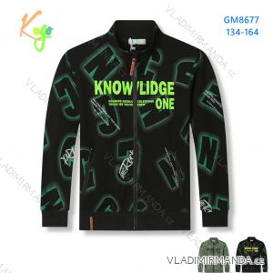 Warmes Mädchen-Sweatshirt mit Reißverschluss (134-164) KUGO M2513