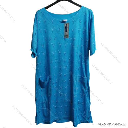 Maxi T-Shirt Kurzarm übergroß mit Taschen (l-5xl) YN.LOT YNL24V1552