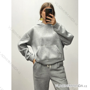 Langarm-Sweatshirt für Damen (S/M EINHEITSGRÖSSE) ITALIAN FASHION IMPDY23LS20359