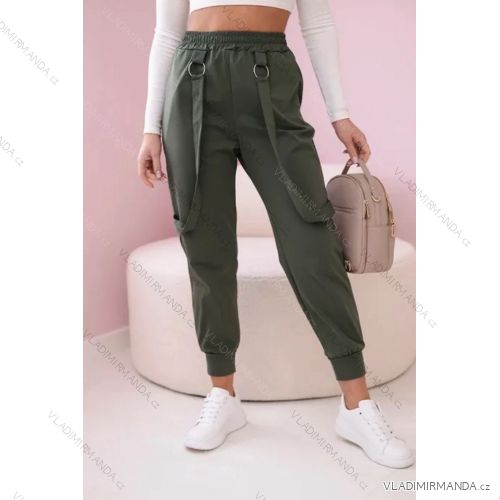 Lange Lederhose für Damen (Einheitsgröße S/M) ITALIAN FASHION IMWAD234126