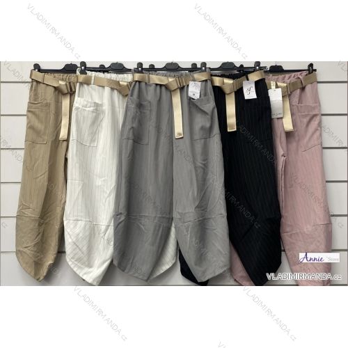 Lange Lederhose für Damen (Einheitsgröße S/M) ITALIAN FASHION IMWAD234126