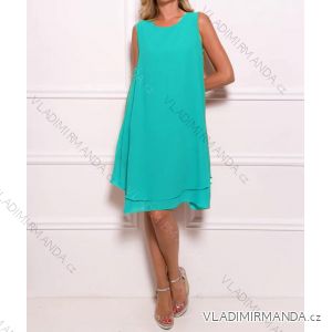 Langärmliges Sommerkleid für Damen (S / M ONE SIZE) ITALIAN FASHION IMD21551