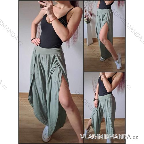 Sommer-Aladinka-Langhose für Damen (Einheitsgröße S/M/L) ITALIAN FASHION IMD24029