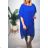 Kleid Oversize Kurzarm Damen (XL-2XL) italienische Mode IM420081