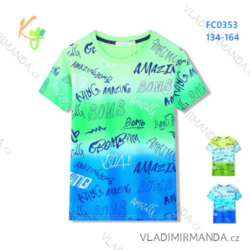 T-Shirt Kurzarm Jungen (134-164) KUGO FC0309