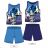 Set aus Sommershorts und ärmellosem T-Shirt Sonic für Kinder und Jugendliche (98-128) SETINO EX2112