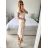 Langarm-Hemdkleid für Damen (S/M EINHEITSGRÖSSE) ITALIAN FASHION IMWD232607 -   beige -   M / L